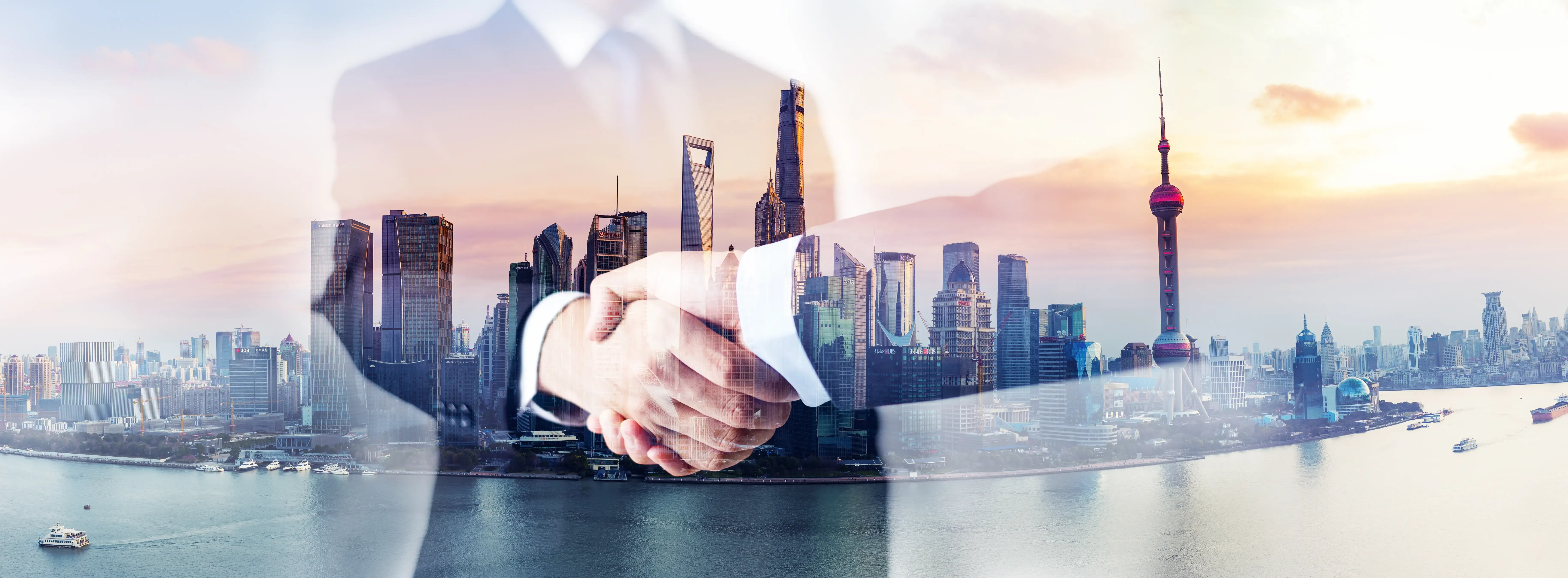 Business meeting in China